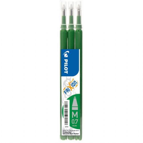 REFILL FRIXION GEL 0,7 VERDE  SET 3 PZ